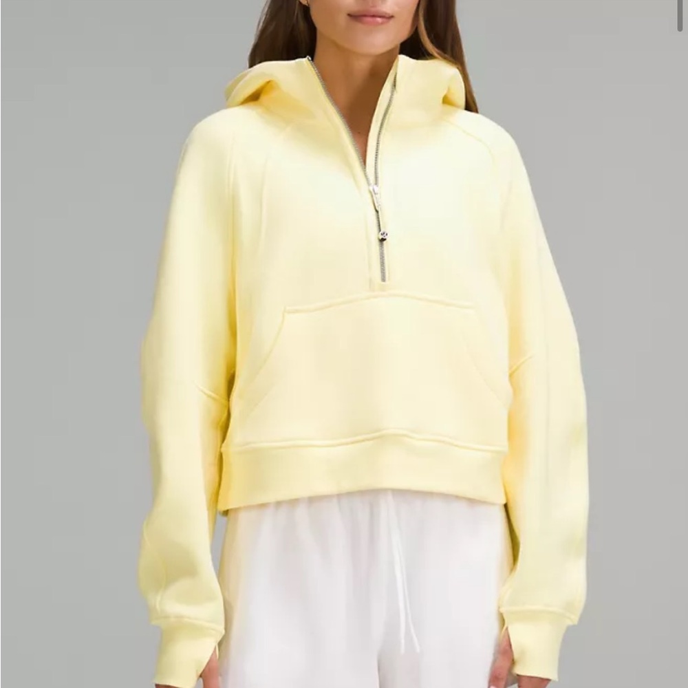Lululemon Scuba oversized half zip hoodie
